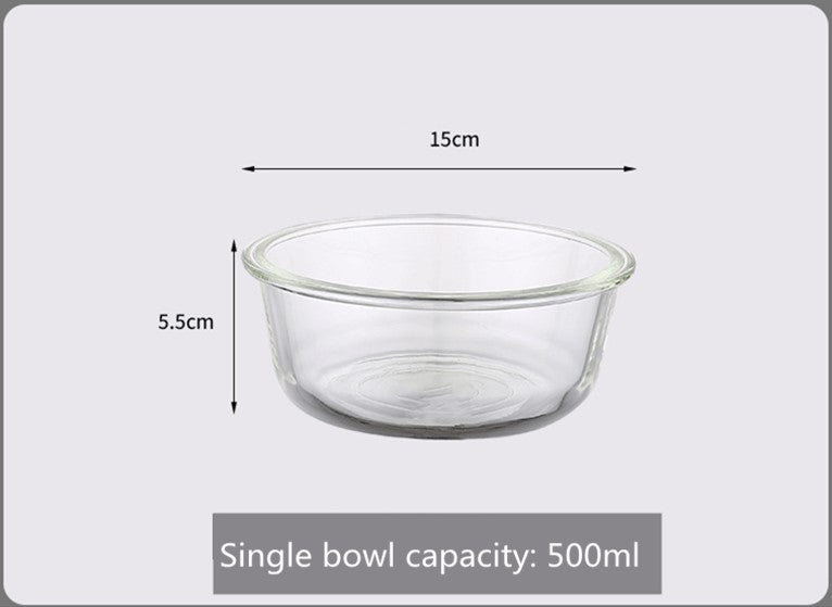 Cute Glass Pet Bowls