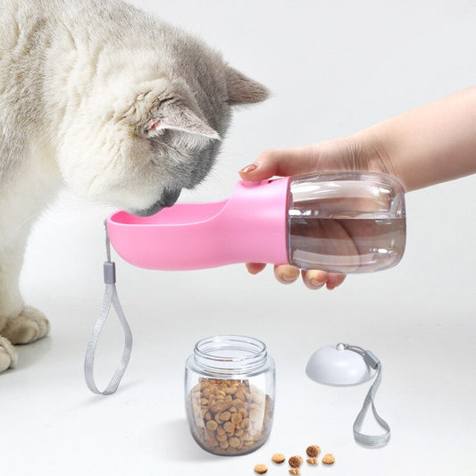 2 -in-1 Pet Travel Bottle