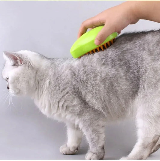 3-in-1 Cat & Dog Steam Brush