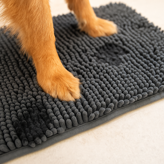 Ultimate Pet Paw Drying Mat for Happy, Clean Floors