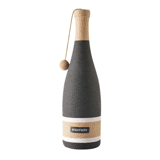 Unique Bottle-Shaped Sisal Scratching Post for Cats