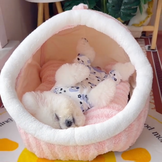 Cave Bed for Cats & Small Dogs