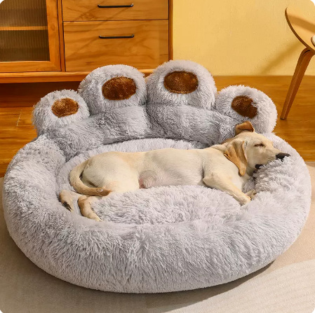 Giant Plush Dog Bed Sofa