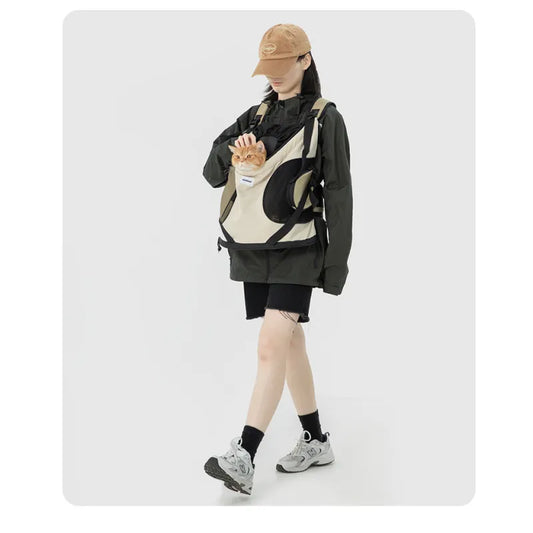 Front-Facing Travel Backpack for Cats