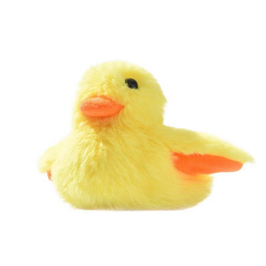 Joyful Duck Plush Toy for Cats