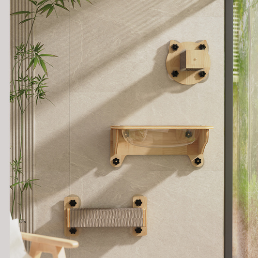 Suspended Cat Lounge with Powerful Suction Cups