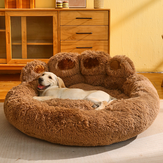 Giant Plush Dog Bed Sofa