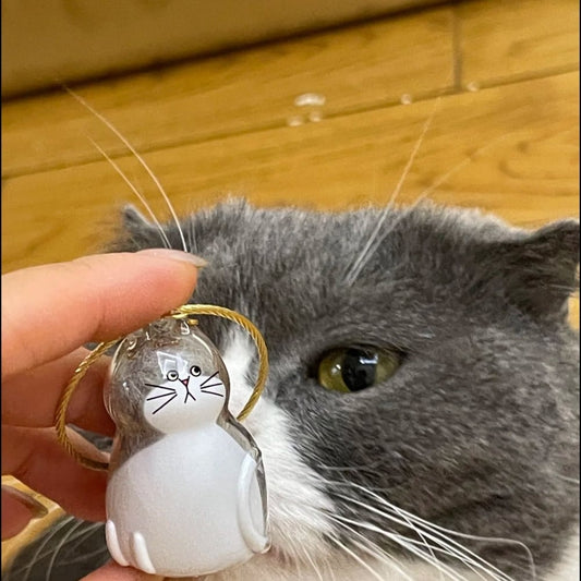 Cat Fur Keepsake Keychain