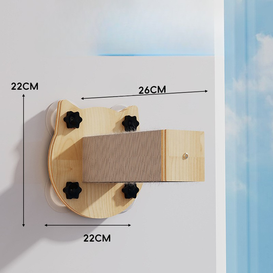 Suspended Cat Lounge with Powerful Suction Cups