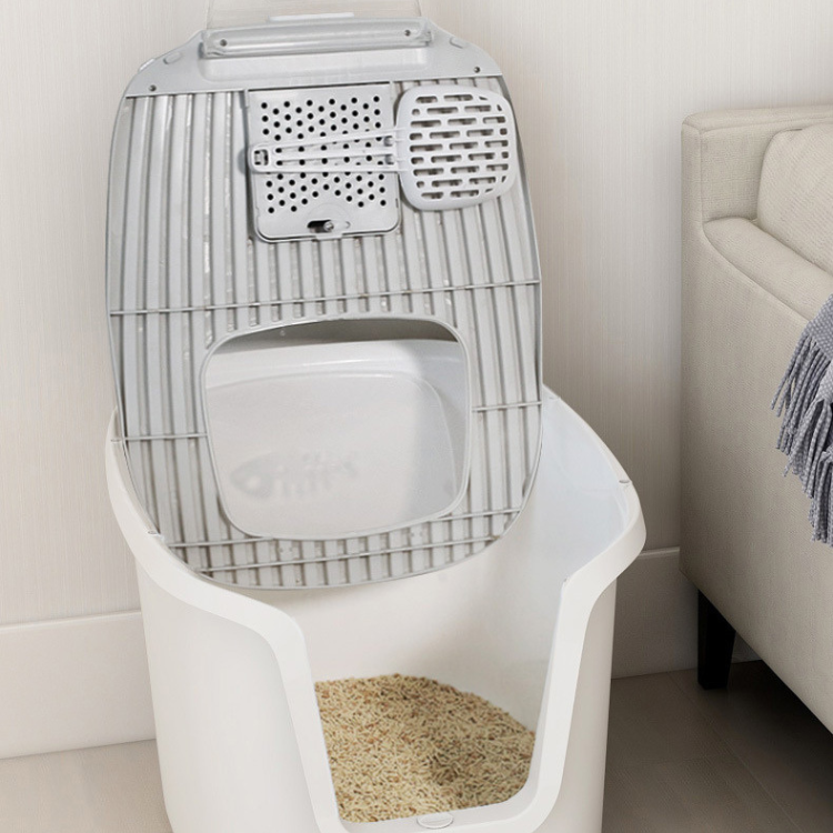 Versatile Enclosed Cat Litter Solution