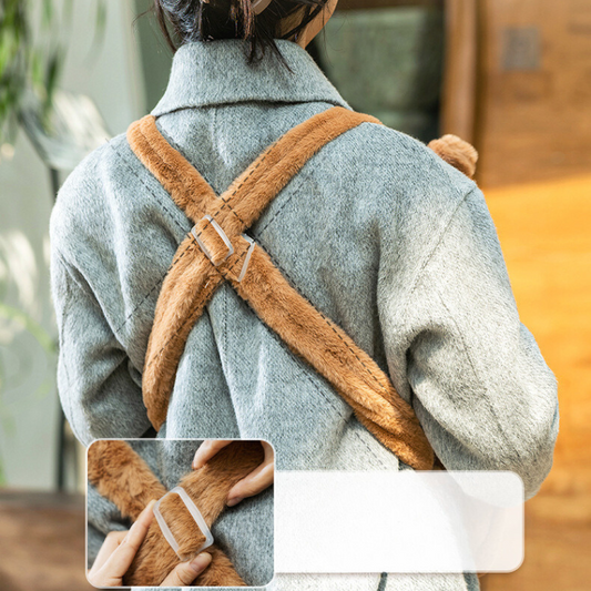 Cozy Cat Backpack Carrier for Winter Travels