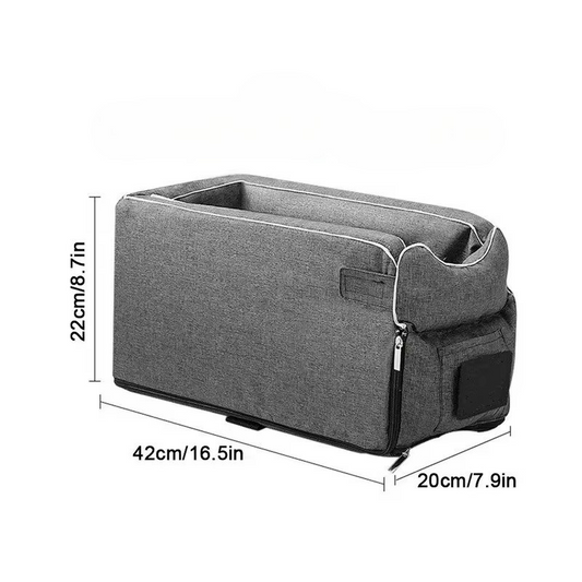 Snuggly-Safe Dog Car Seat