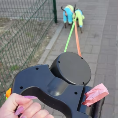 All-in-One Retractable Dog Leash