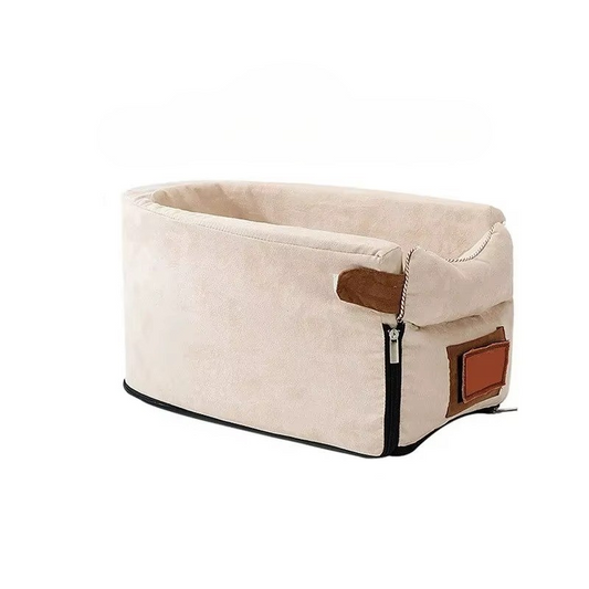 Snuggly-Safe Dog Car Seat