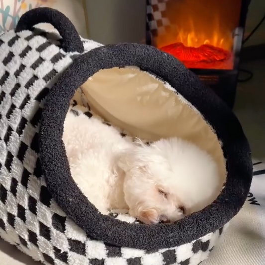Cave Bed for Cats & Small Dogs