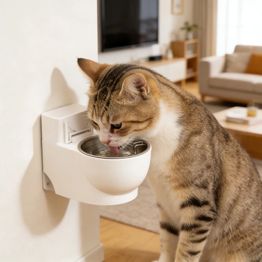 Whimsical Toilet-Shaped Cat Water Dispenser
