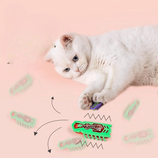Automatic Electric Bug Toys for Your Cat's Playtime Fun
