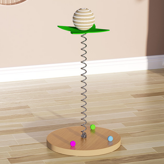 Interactive Sisal Ball Teaser for Cats