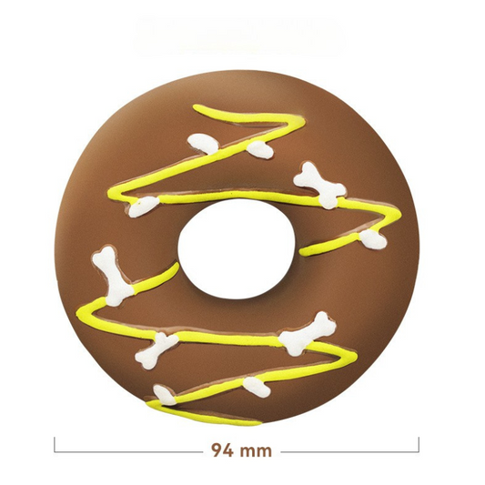Unbreakable Donut-Shaped Chew Toy for Happy Dogs