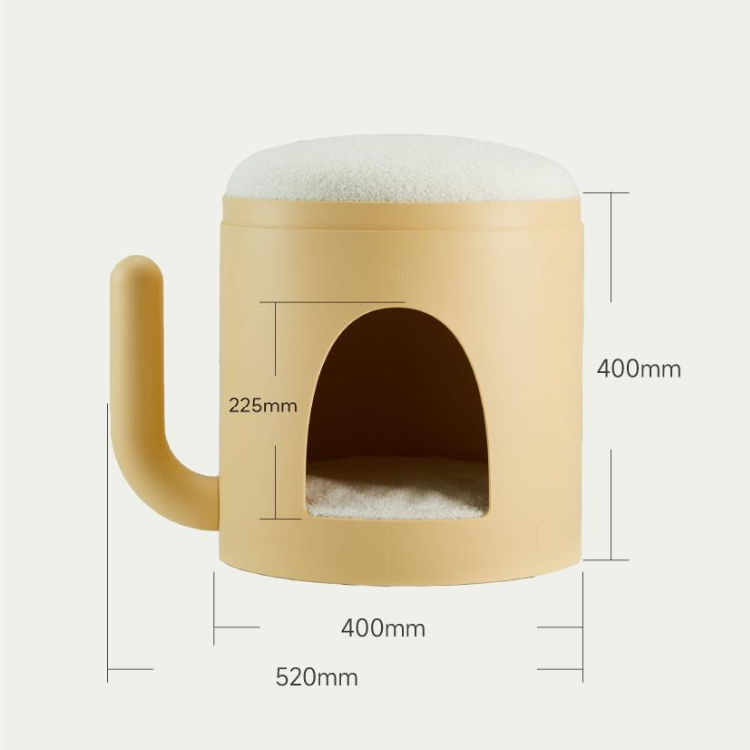 Stylish Cactus-Themed Cat House Coffee Table