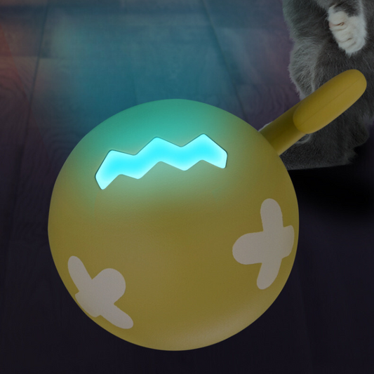 Interactive Self-Rolling Cat Toy for Endless Fun