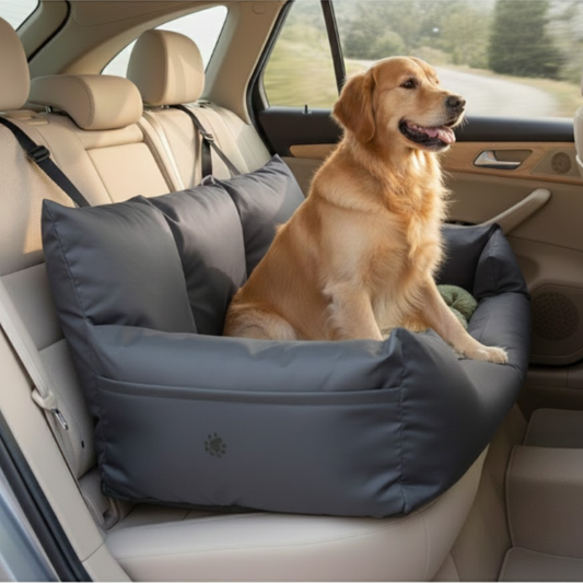 ComfortCruise Pet Car Seat | Spacious Travel Companion