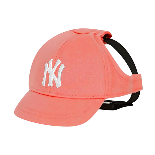 Charming Cotton Sun Hat for Dogs with Easy Fit Strap