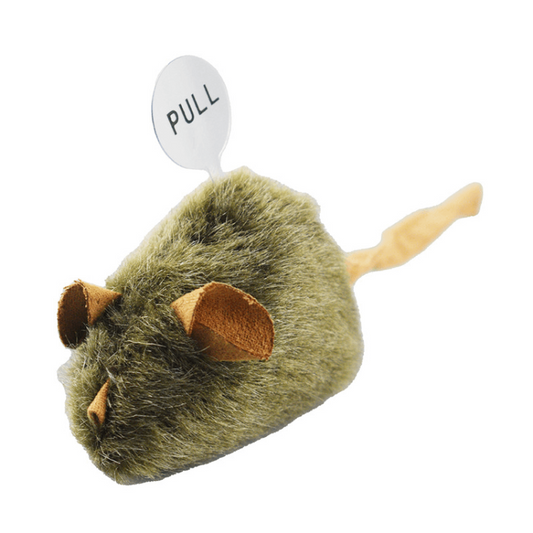Engaging Plush Mouse Cat Toy with Smart Sound Features