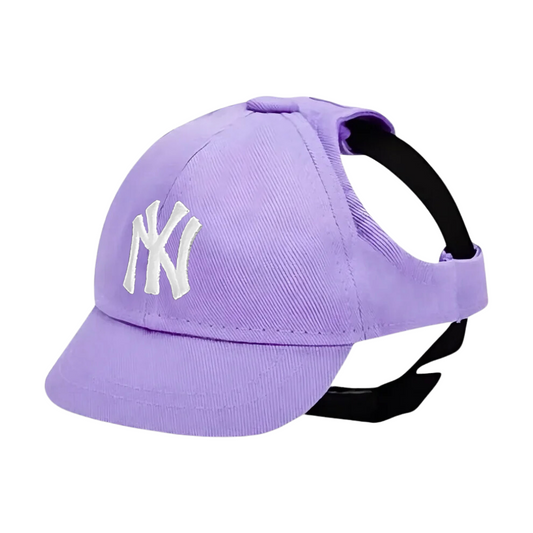 Charming Cotton Sun Hat for Dogs with Easy Fit Strap