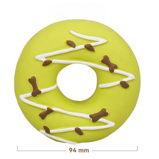Unbreakable Donut-Shaped Chew Toy for Happy Dogs