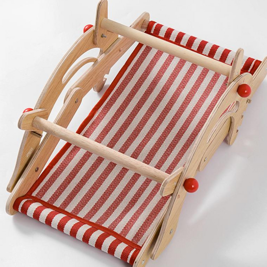 Ultimate Adjustable Cat Relaxation Chair in Solid Wood