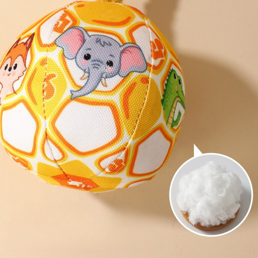 Vibrant and Sturdy Chew Ball for Energetic Pups