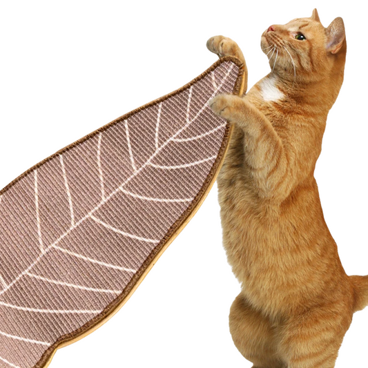 Charming Leaf-Designed Sisal Scratching Posts for Cats