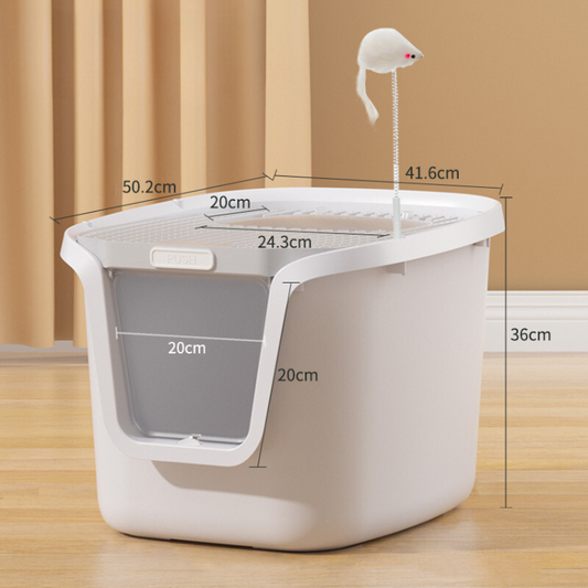 Versatile Enclosed Cat Litter Solution