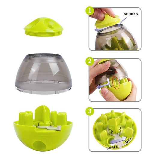 Interactive Slow Feeder Toy for Small Dogs & Cats