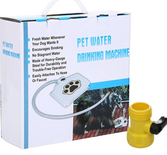 Paw Pump Outdoor Dog Water Fountain