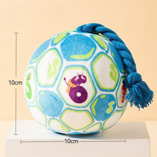 Vibrant and Sturdy Chew Ball for Energetic Pups