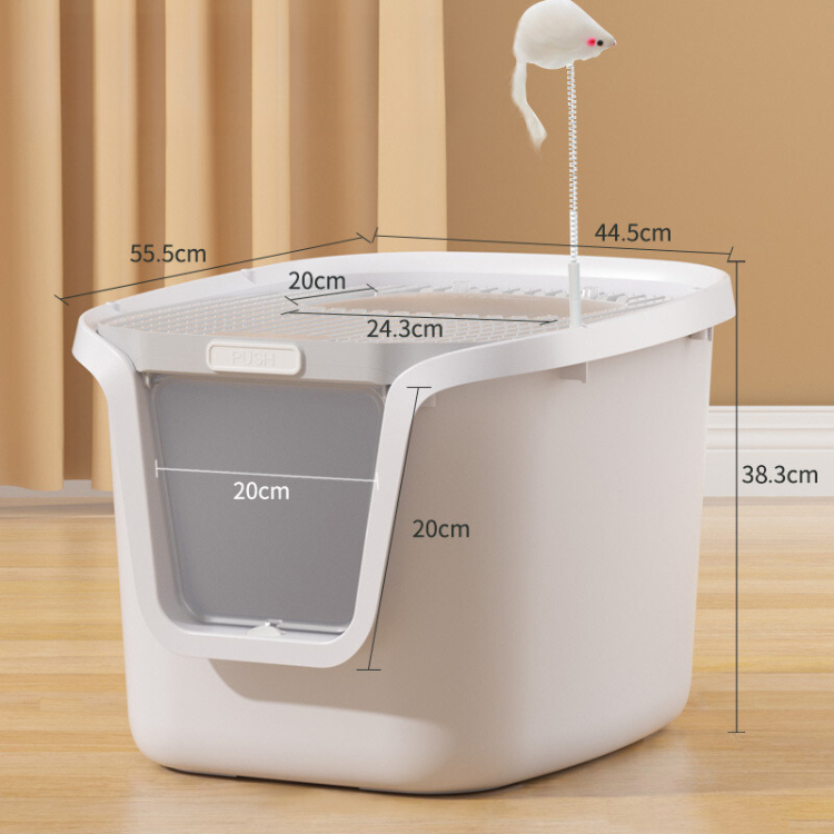 Versatile Enclosed Cat Litter Solution