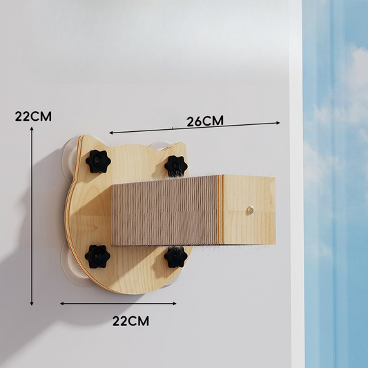 Chic Cat Window Lounge for Stylish Napping