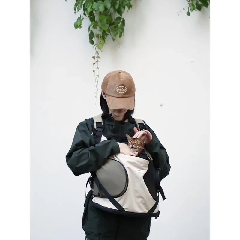 Front-Facing Travel Backpack for Cats