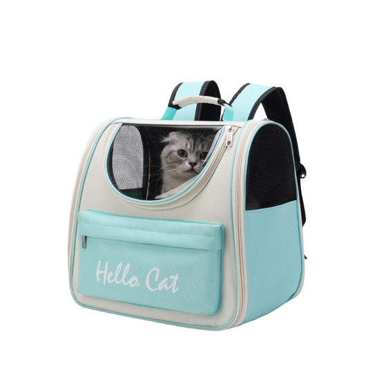 Outdoor Adventure Cat Backpack: Windproof and Comfy