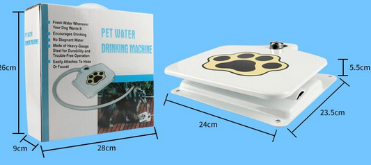 Paw Pump Outdoor Dog Water Fountain