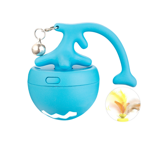 Interactive Self-Rolling Cat Toy for Endless Fun