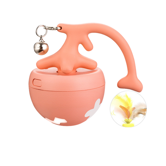 Interactive Self-Rolling Cat Toy for Endless Fun