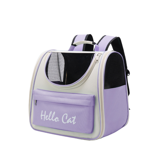 Outdoor Adventure Cat Backpack: Windproof and Comfy