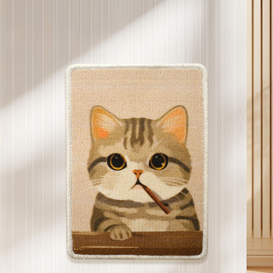 Charming Cat Scratching Mat for Furniture Protection