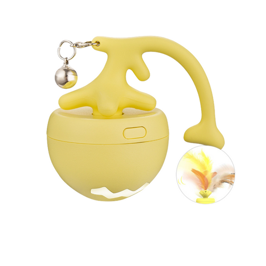 Interactive Self-Rolling Cat Toy for Endless Fun