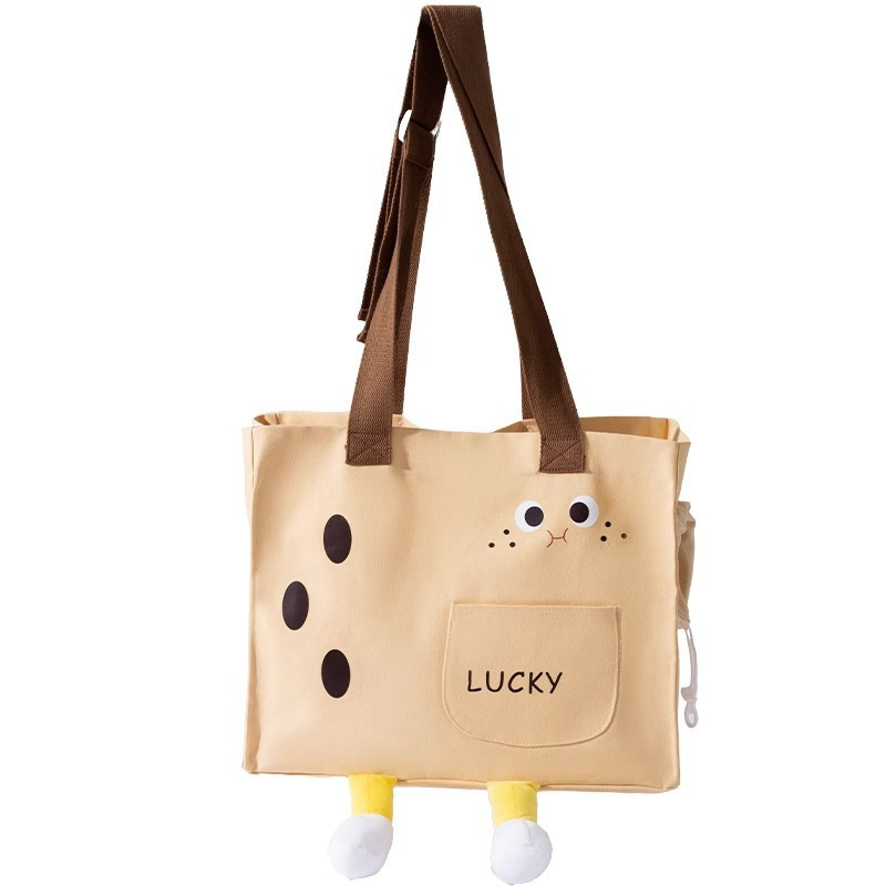 Charming Animal-Themed Pet Travel Tote for Your Furry Friend