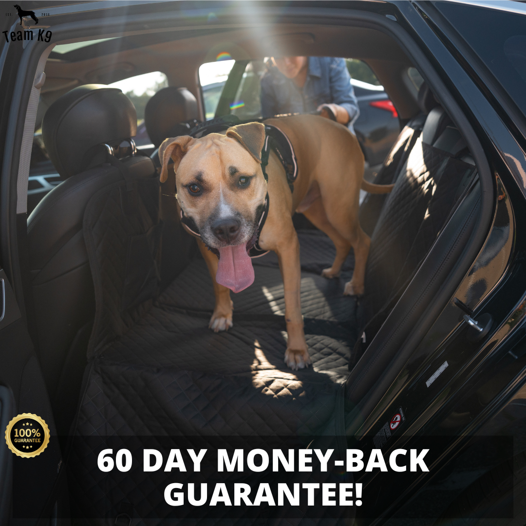 Ultimate Waterproof Pet Car Hammock with Storage & Safety Features