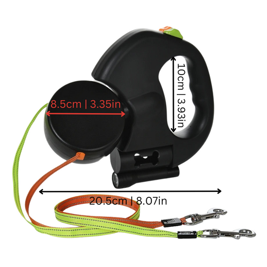 All-in-One Retractable Dog Leash